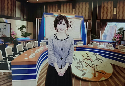 「中部財界人新春サロン」の司会時写真１