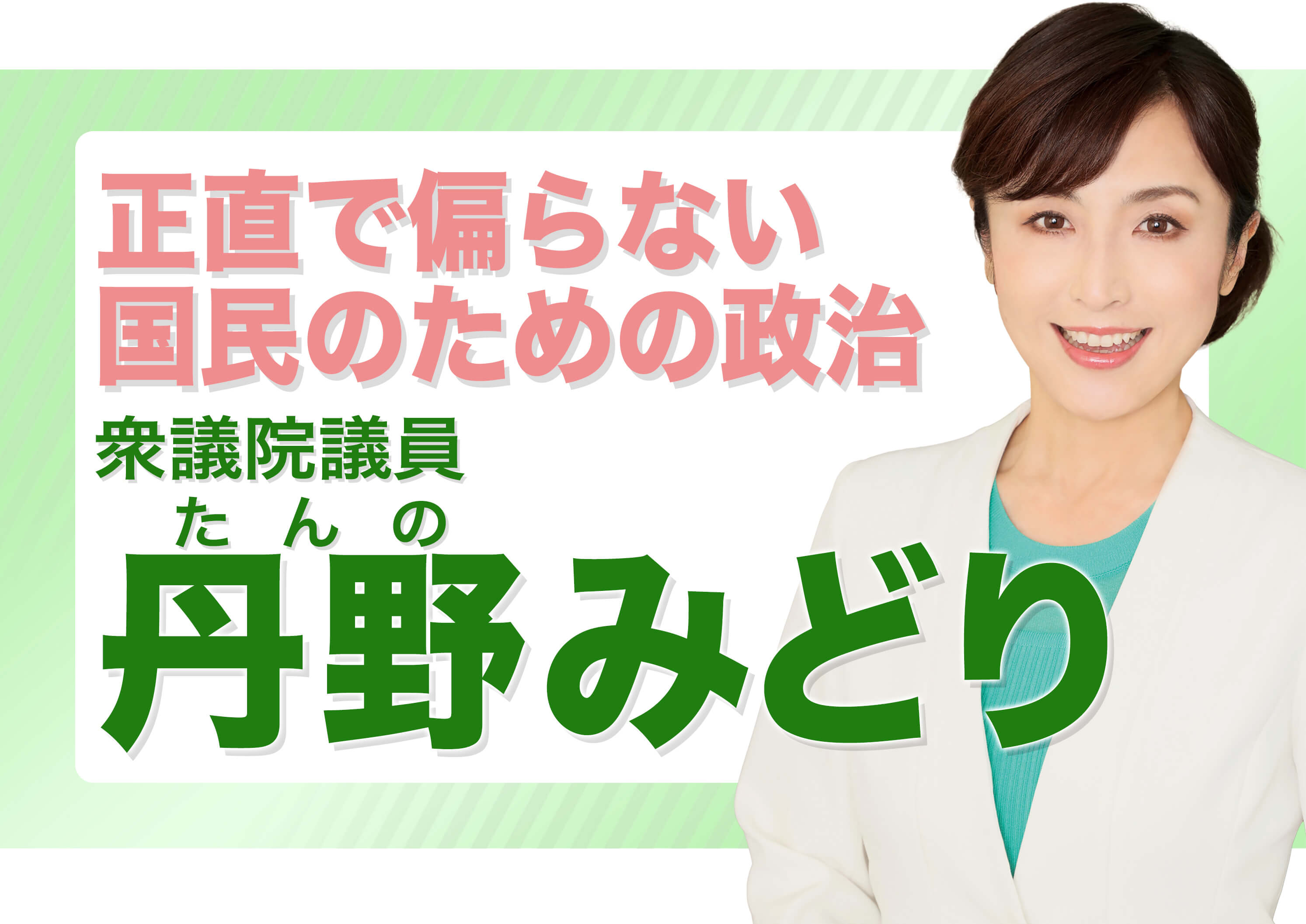 衆議院議員・丹野みどりの画像
