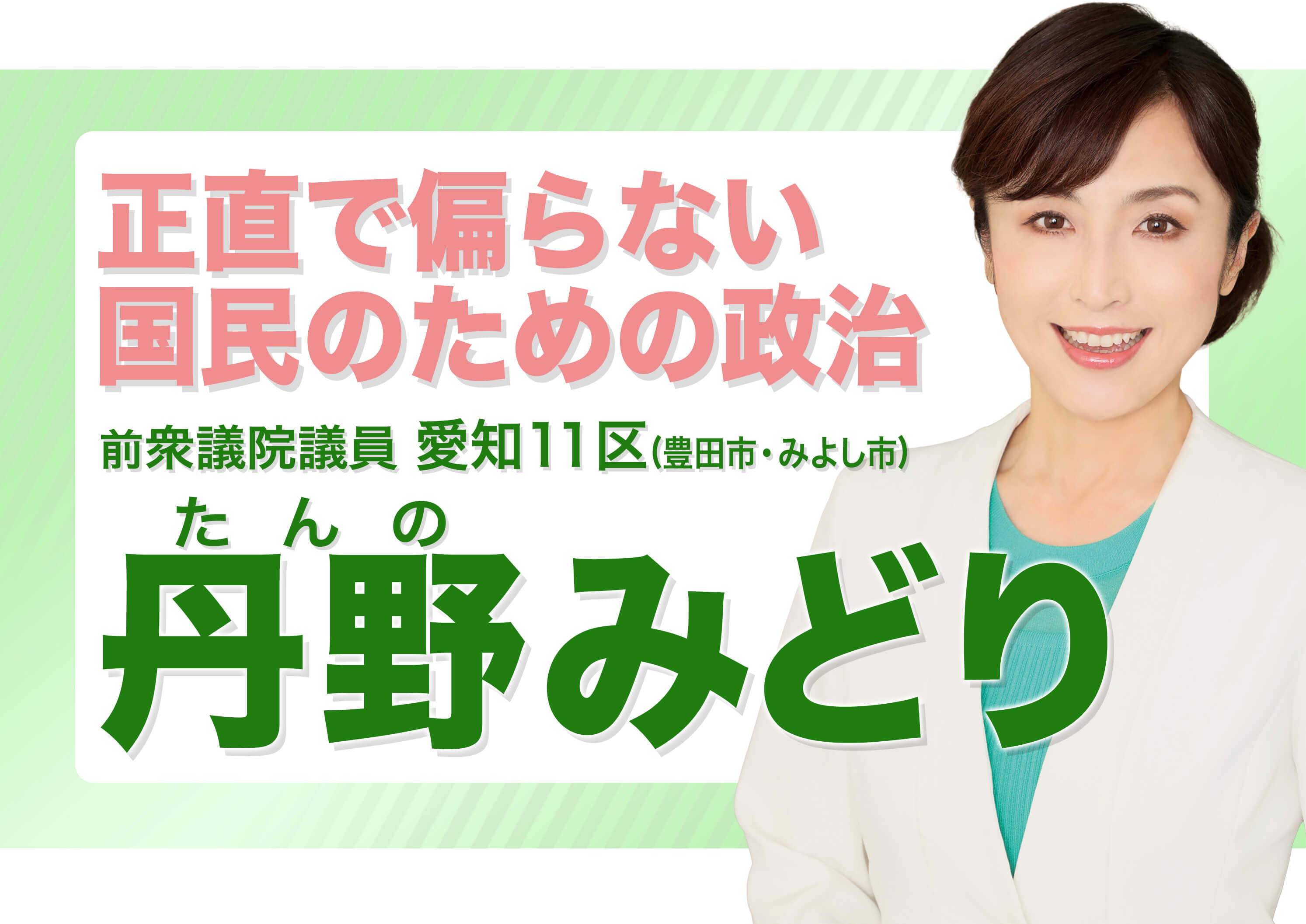 衆議院議員・丹野みどりの画像